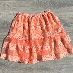 Anthropologie Corey Lynn Calter tulle mini skirt